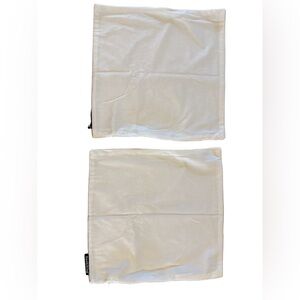White Satin Pillowcases set of 2